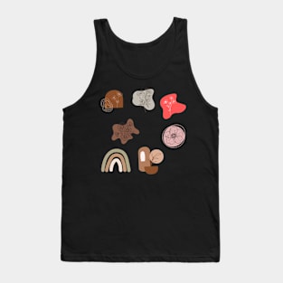 abstract set Tank Top